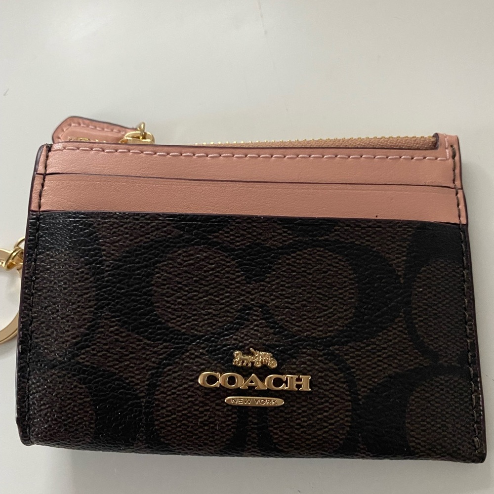 COACH : mini skinny ID case